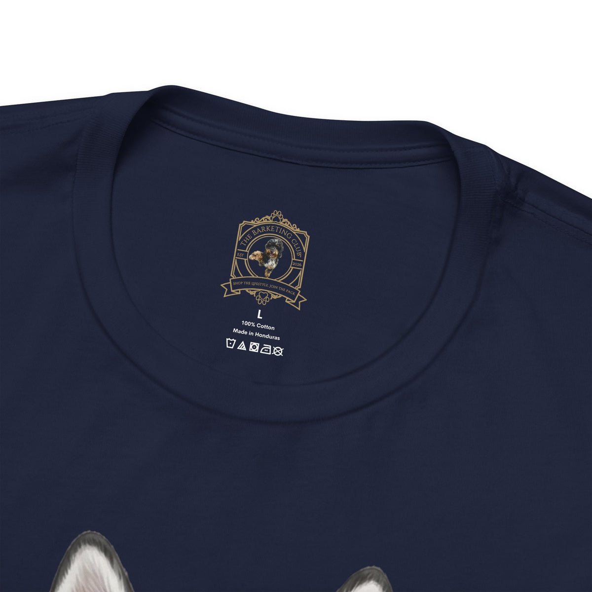 The 1776 Club Husky Portrait Tee