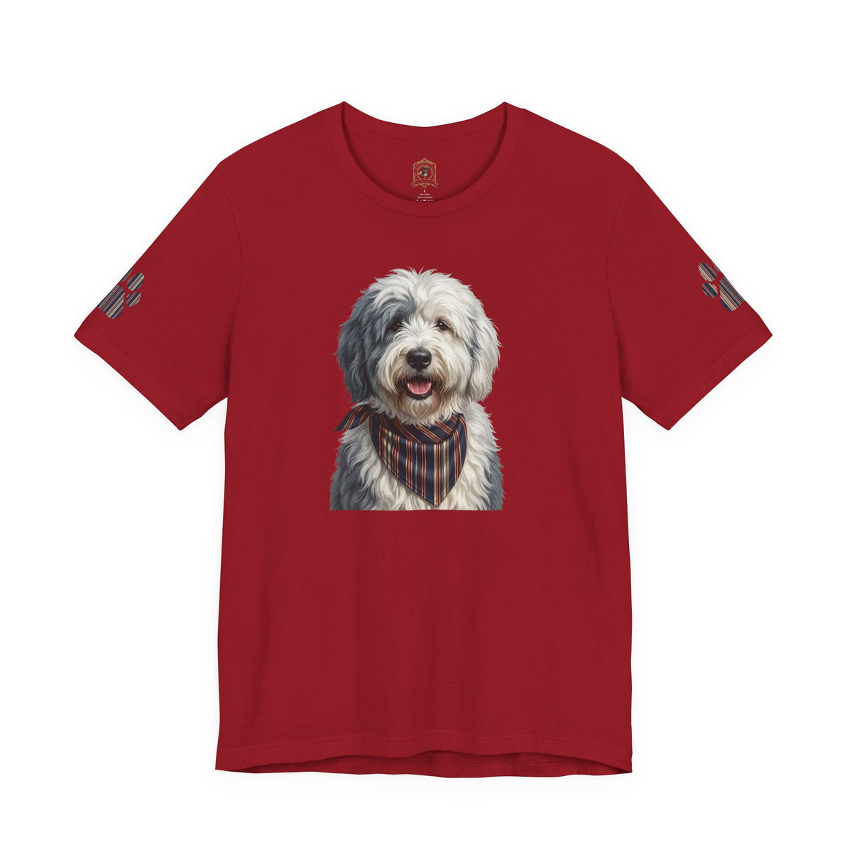 The 1776 Club Old English Sheepdog Portrait Tee