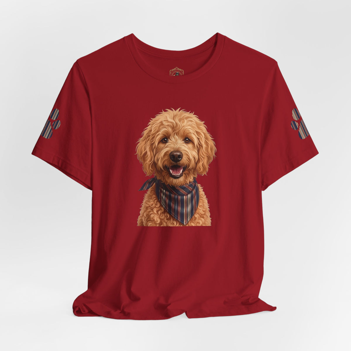 The 1776 Club Goldendoodle Portrait Tee