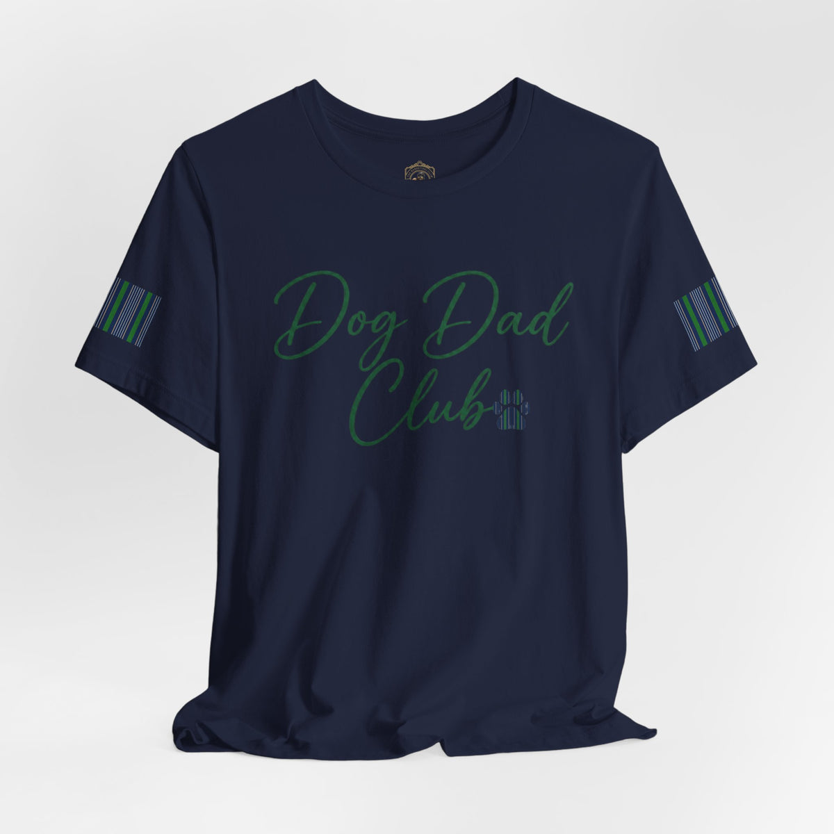 The Dog Dad Club Tee | Navy & Natural