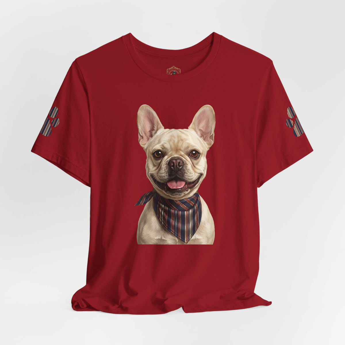 The 1776 Club Cream French Bulldog Portrait Tee