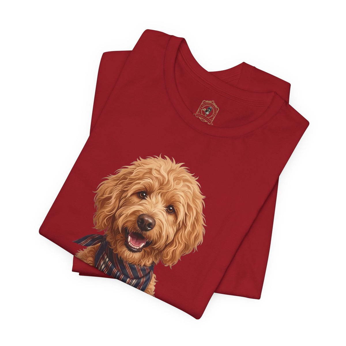The 1776 Club Goldendoodle Portrait Tee
