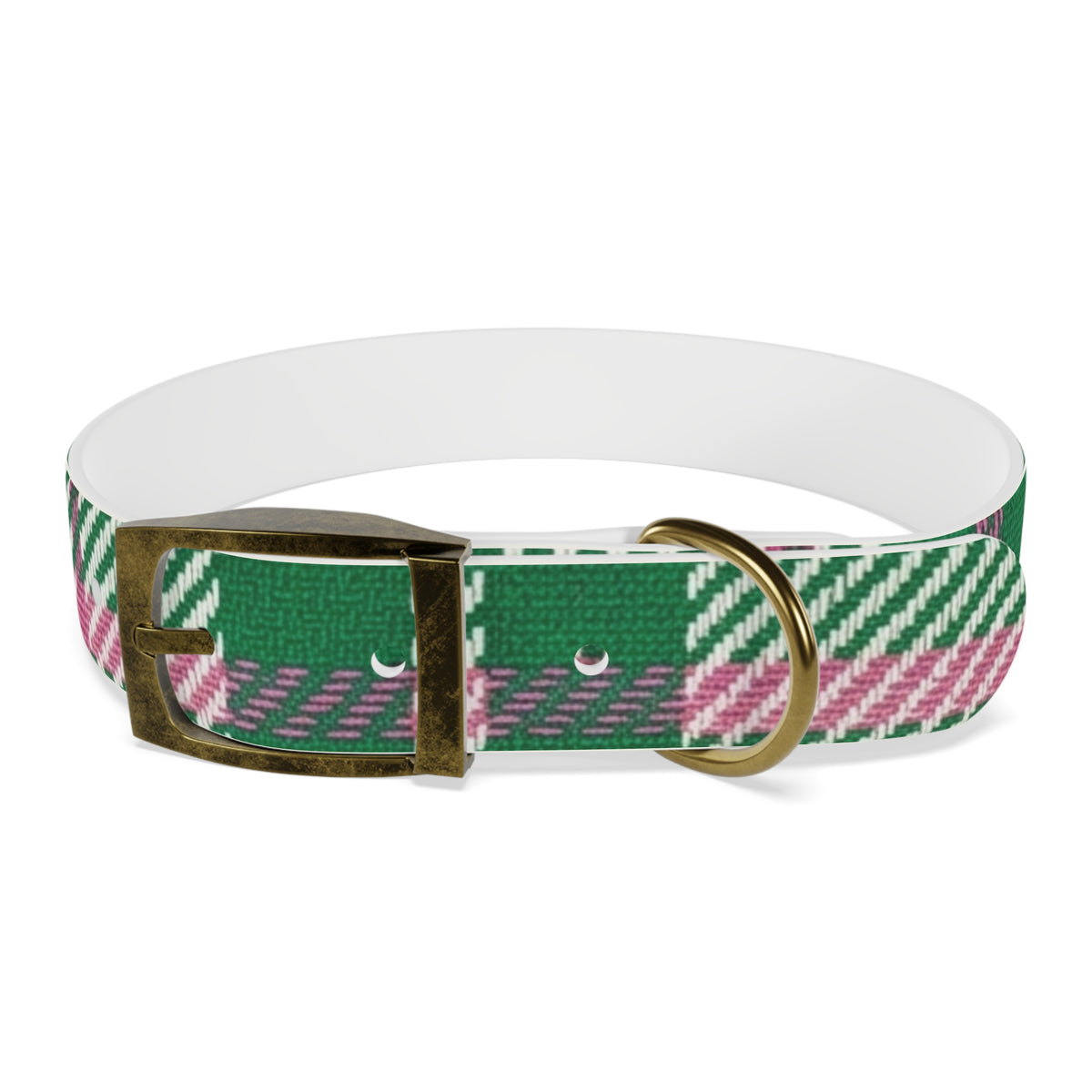 The Dog Mom Club Tartan Collar