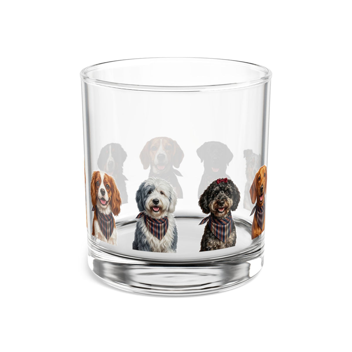 The 1776 Club Rocks Glass - Dog Portraits