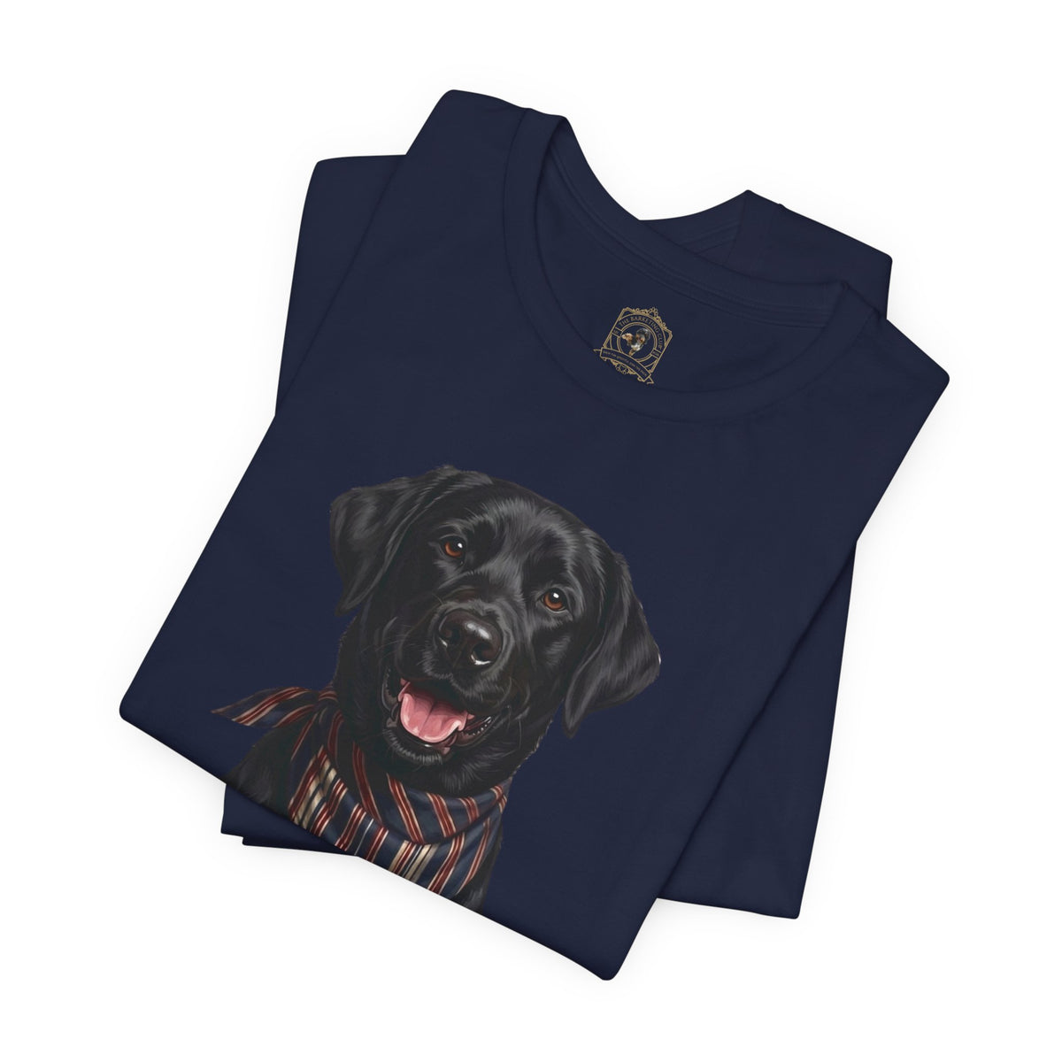 The 1776 Club Black Labrador Portrait Tee