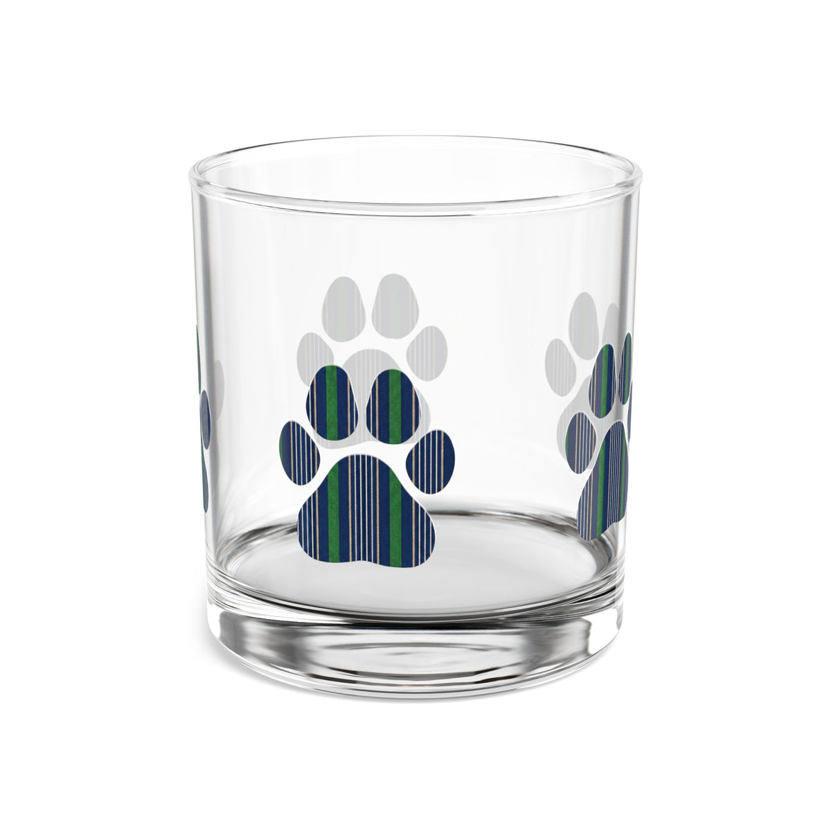 The Dog Dad Club Rocks Glass