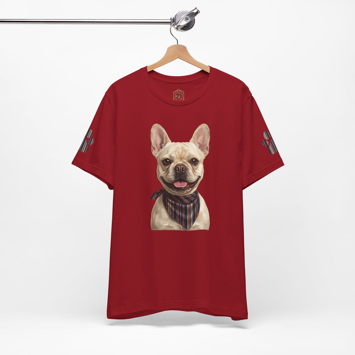The 1776 Club Cream French Bulldog Portrait Tee