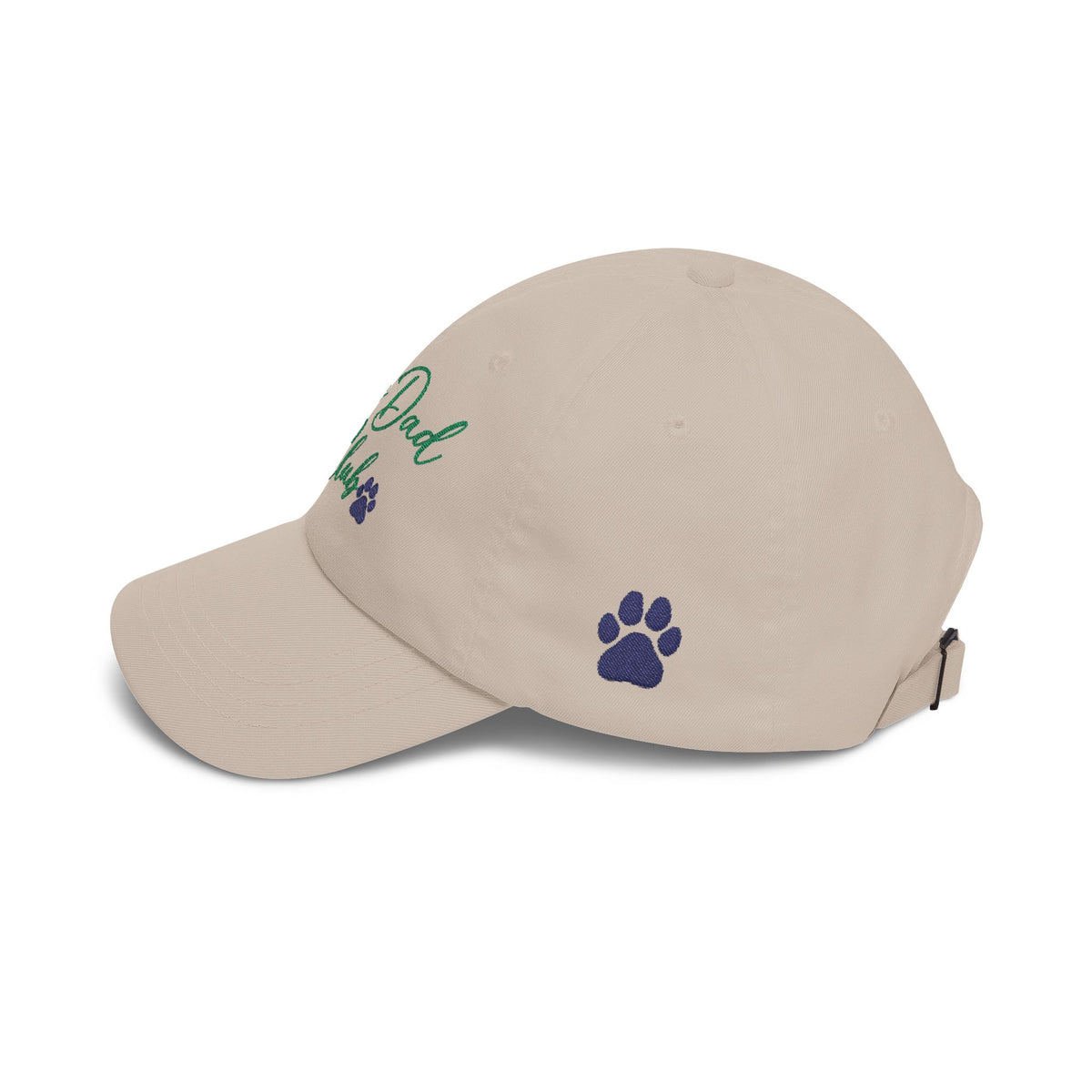The Dog Dad Club Embroidered Cap | Stone