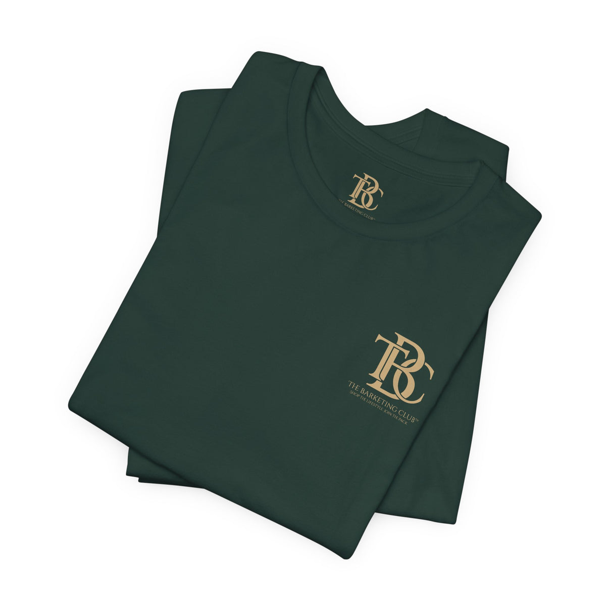The Barketing Club Crest Tee | Forest | Navy