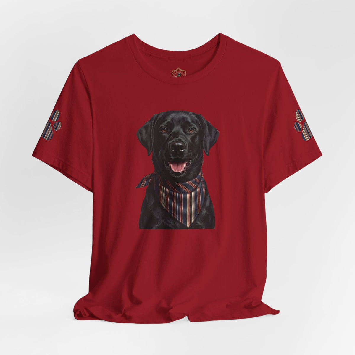 The 1776 Club Black Labrador Portrait Tee