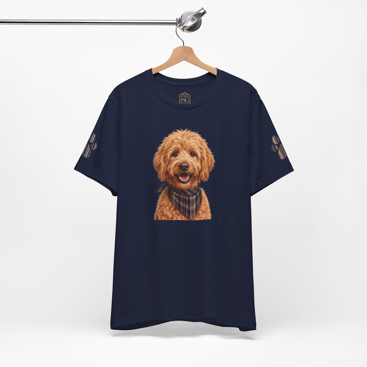 The 1776 Club Goldendoodle Portrait Tee