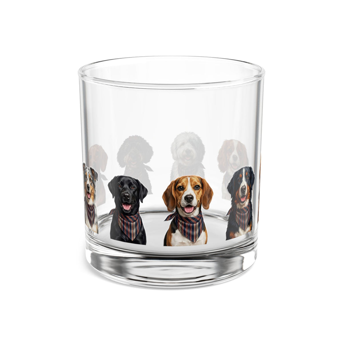 The 1776 Club Rocks Glass - Dog Portraits