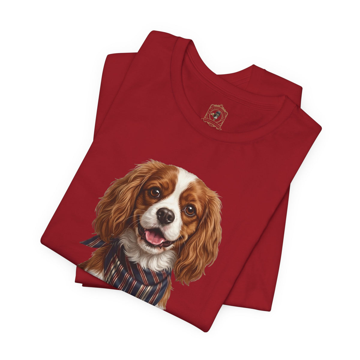 The 1776 Club Cavalier King Charles Spaniel Portrait Tee