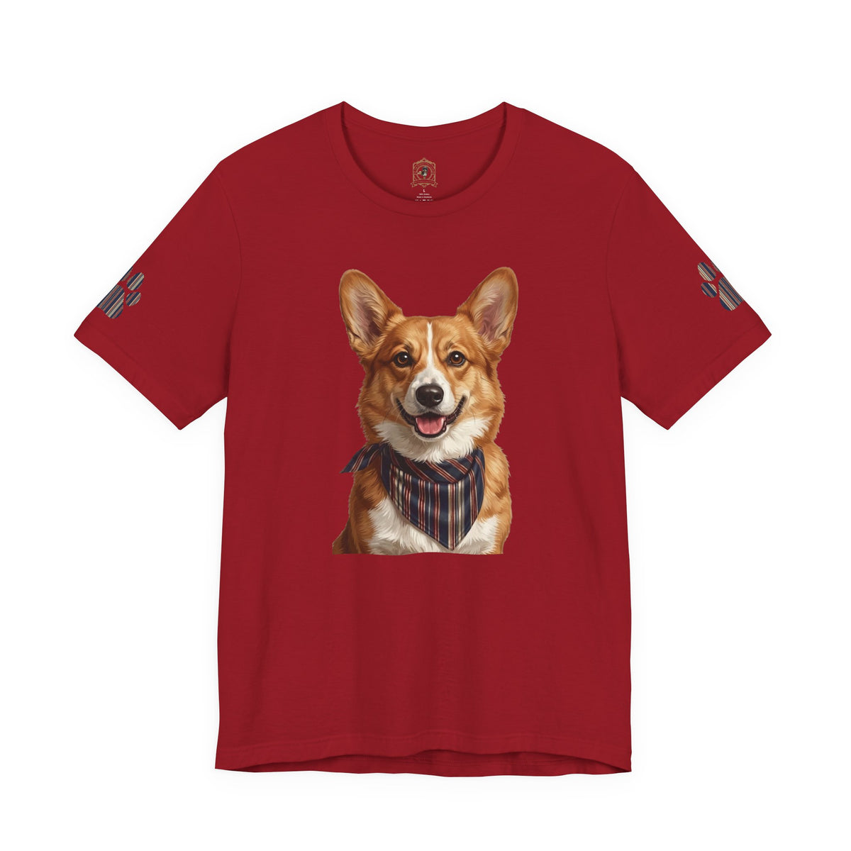 The 1776 Club Corgi Portrait Tee