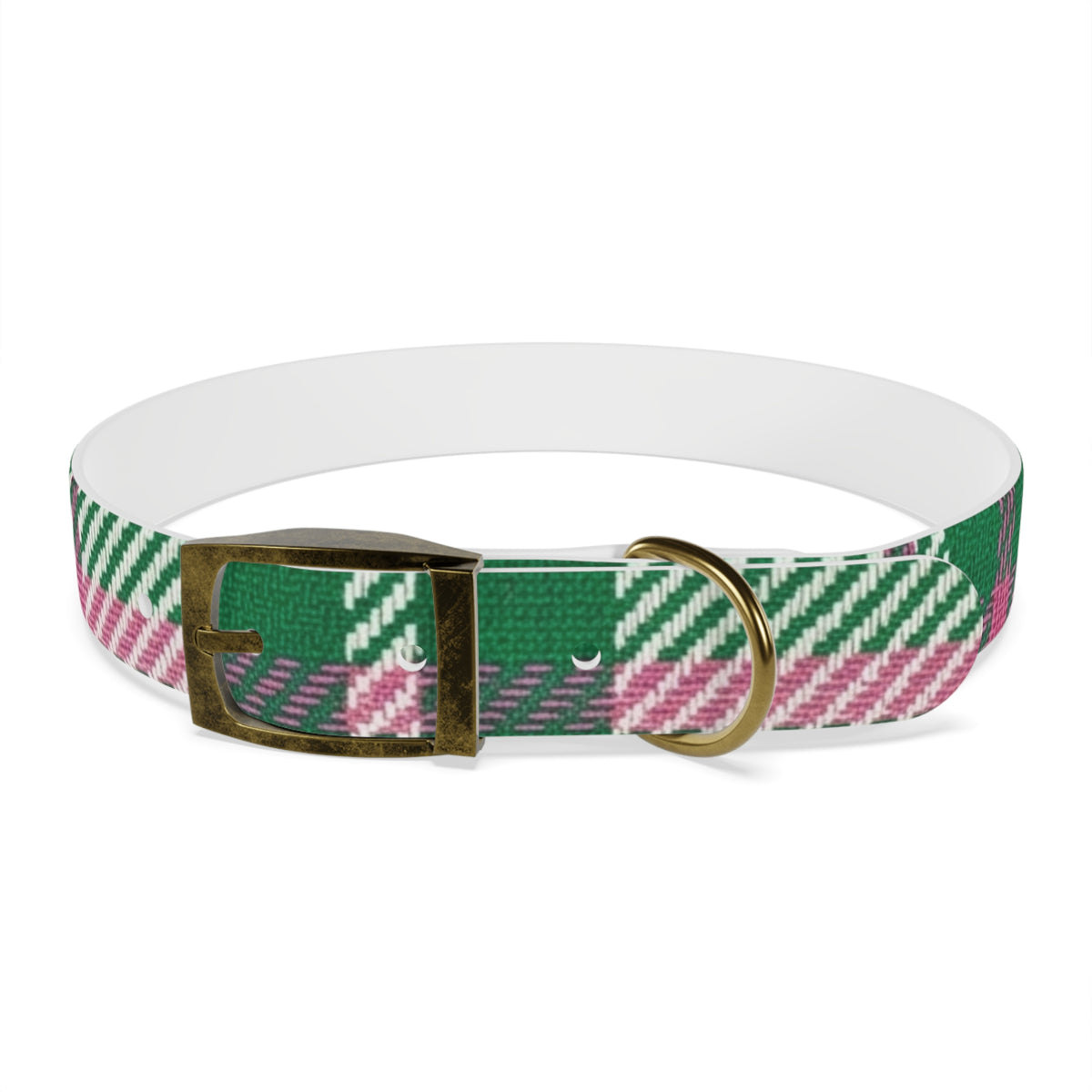The Dog Mom Club Tartan Collar