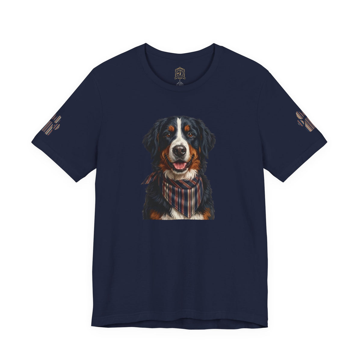 The 1776 Club Bernese Mountain Dog Portrait Tee