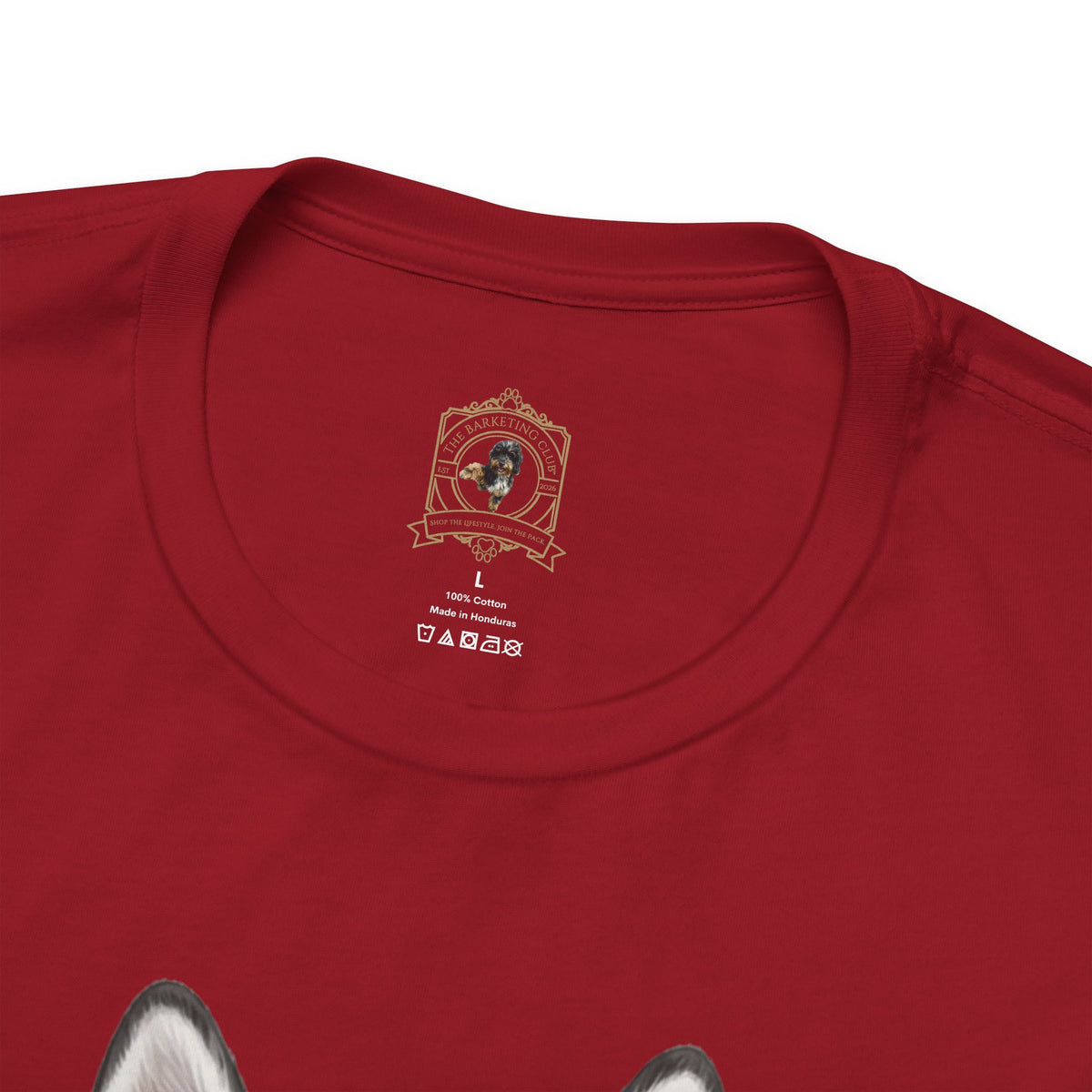 The 1776 Club Husky Portrait Tee
