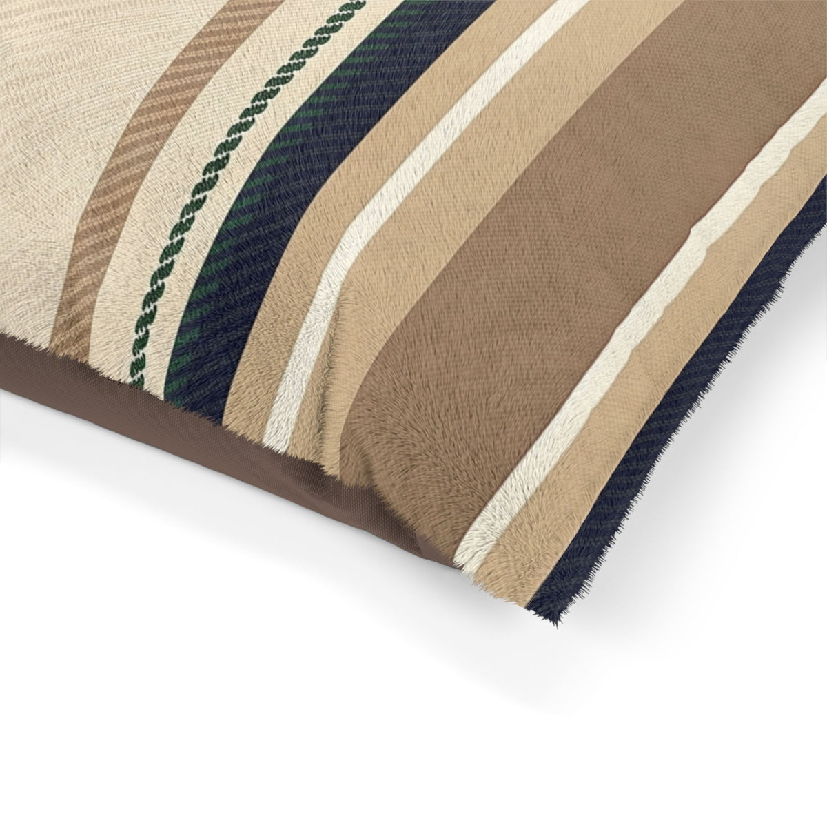 Colonial Stripe Lounge Bed | Sand