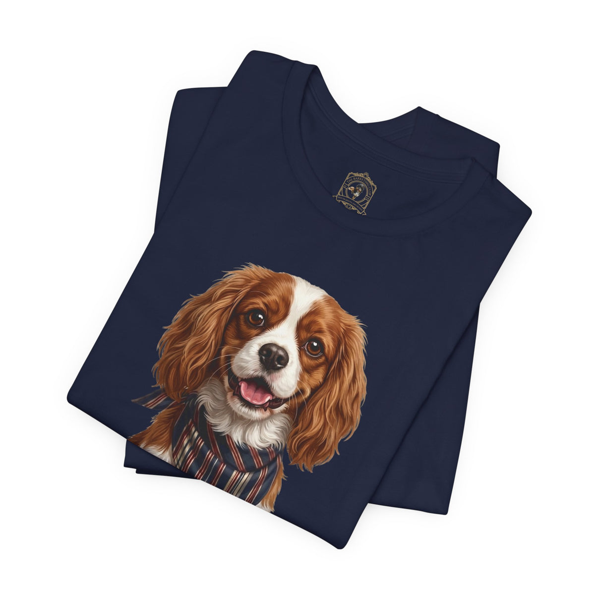 The 1776 Club Cavalier King Charles Spaniel Portrait Tee