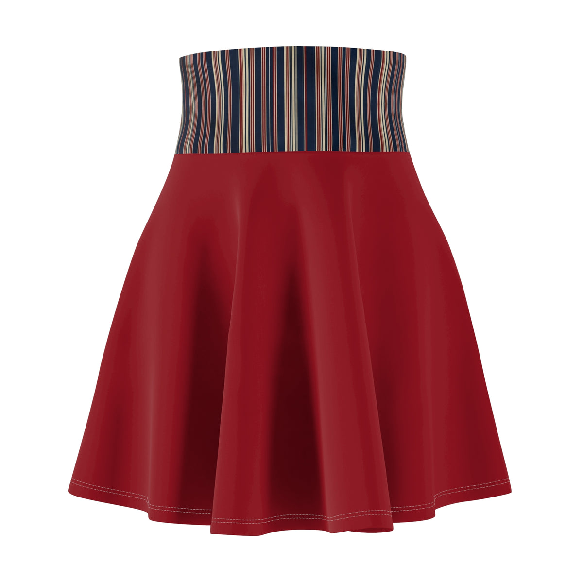 The 1776 Club Skater Skirt | Canvas Red