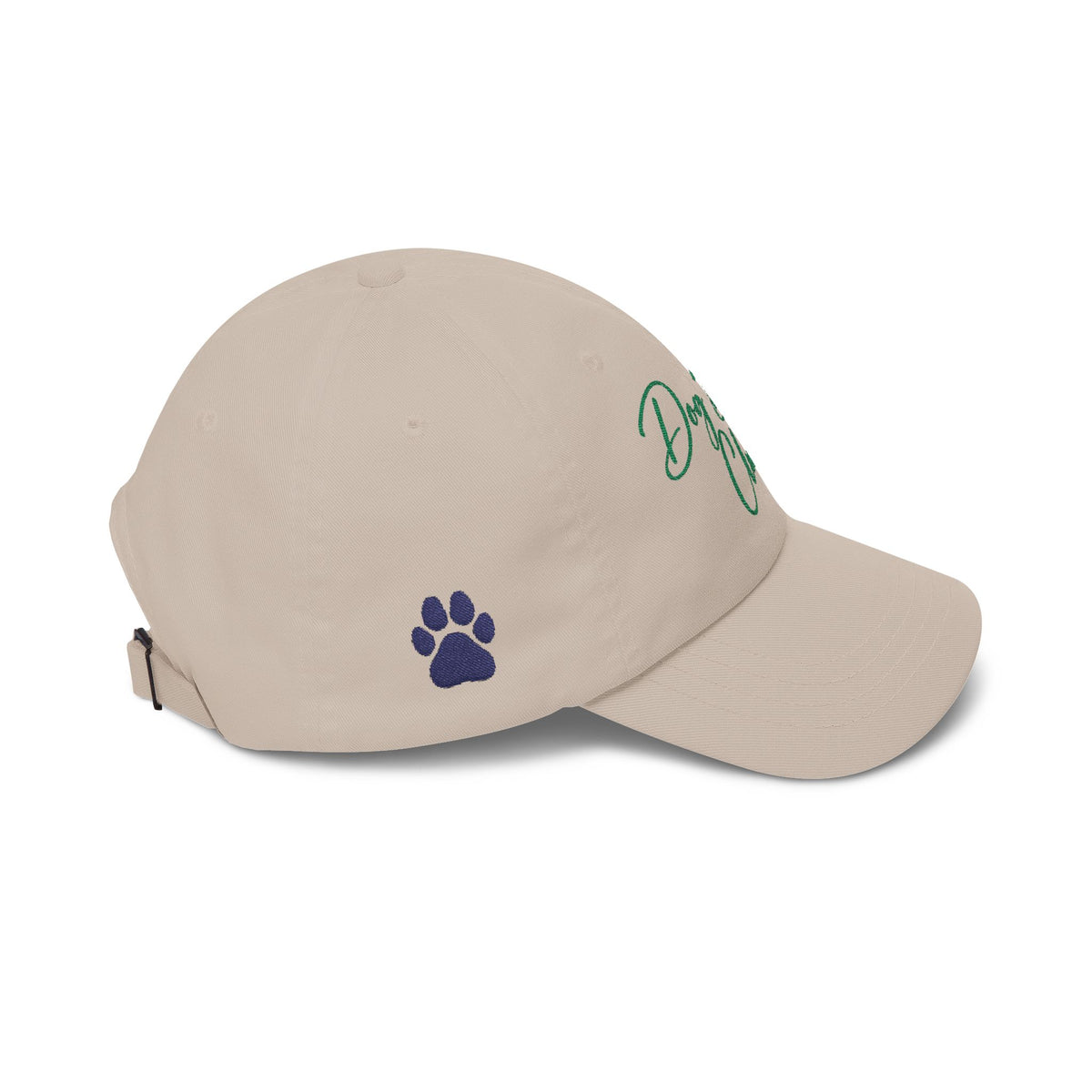 The Dog Dad Club Embroidered Cap | Stone