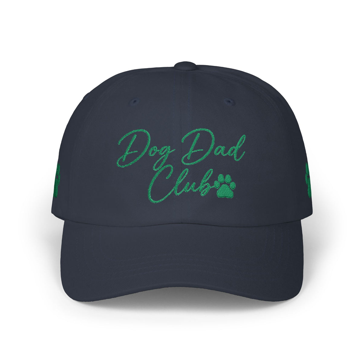 The Dog Dad Club Embroidered Cap | Navy